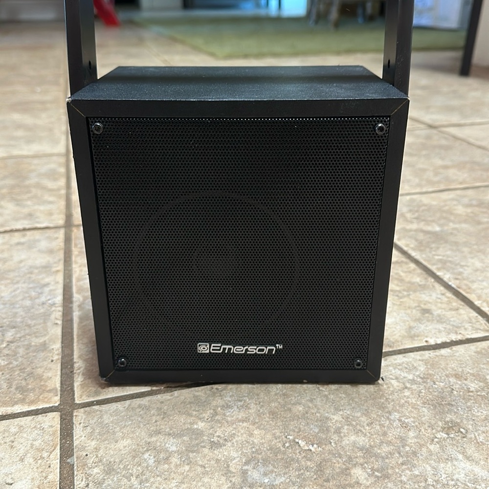 Emerson Bluetooth rechargeable speaker $15